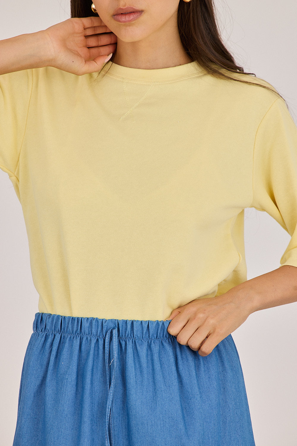 Oversized flat shirt