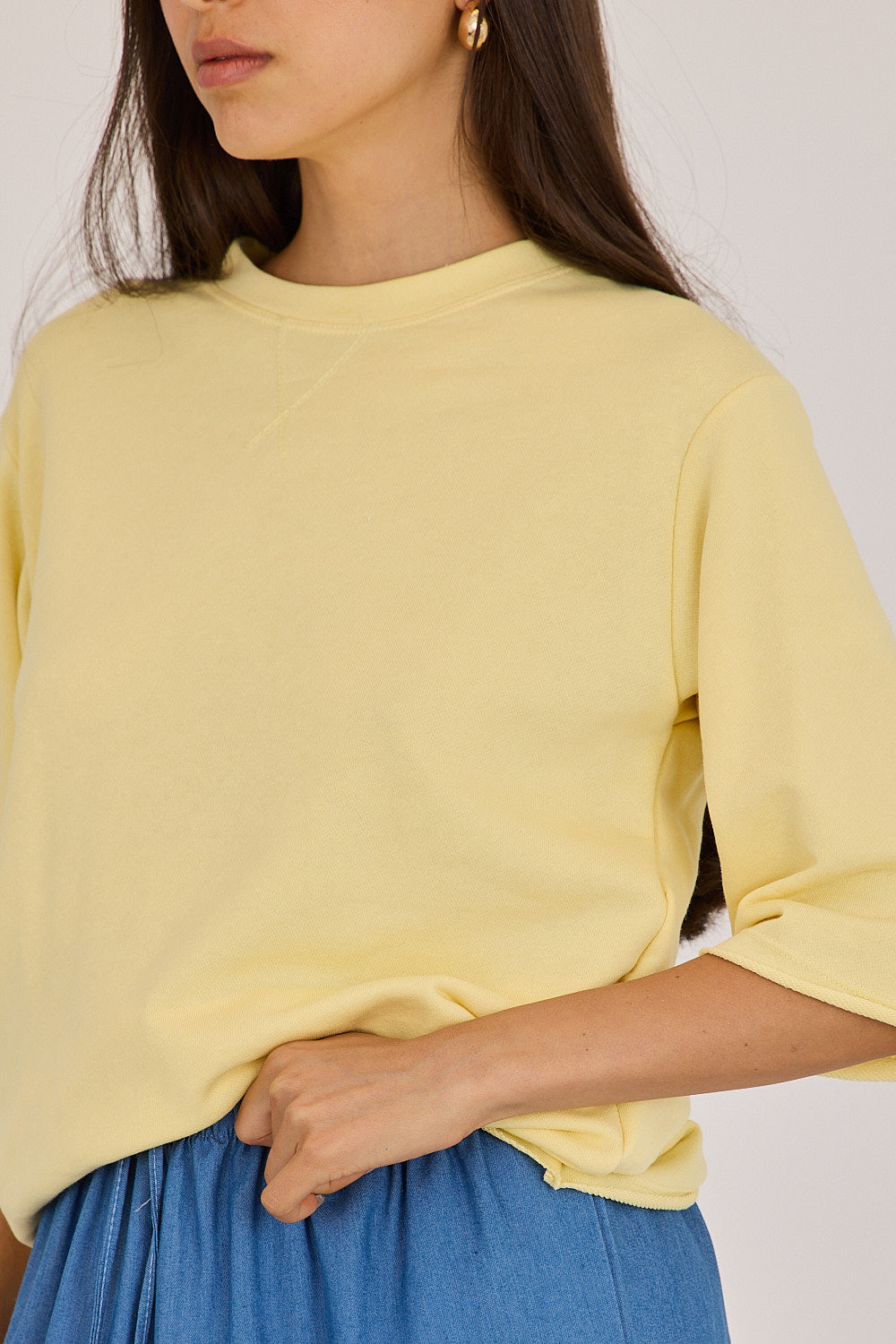 Oversized flat shirt