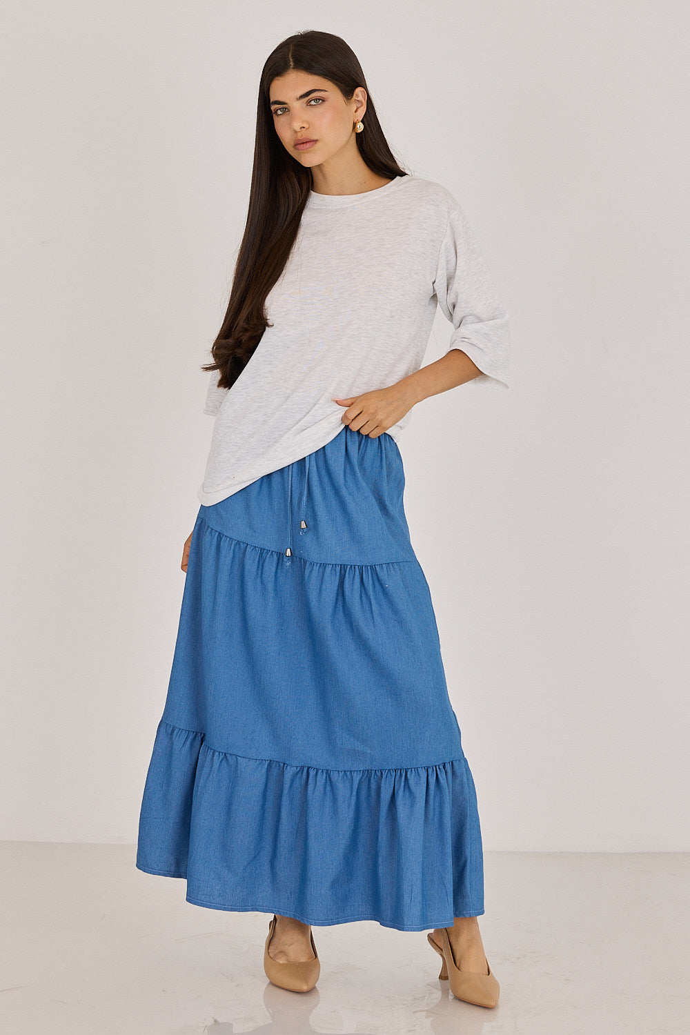 Oversized flat shirt