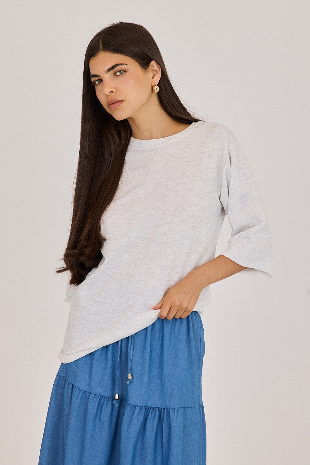 Oversized flat shirt