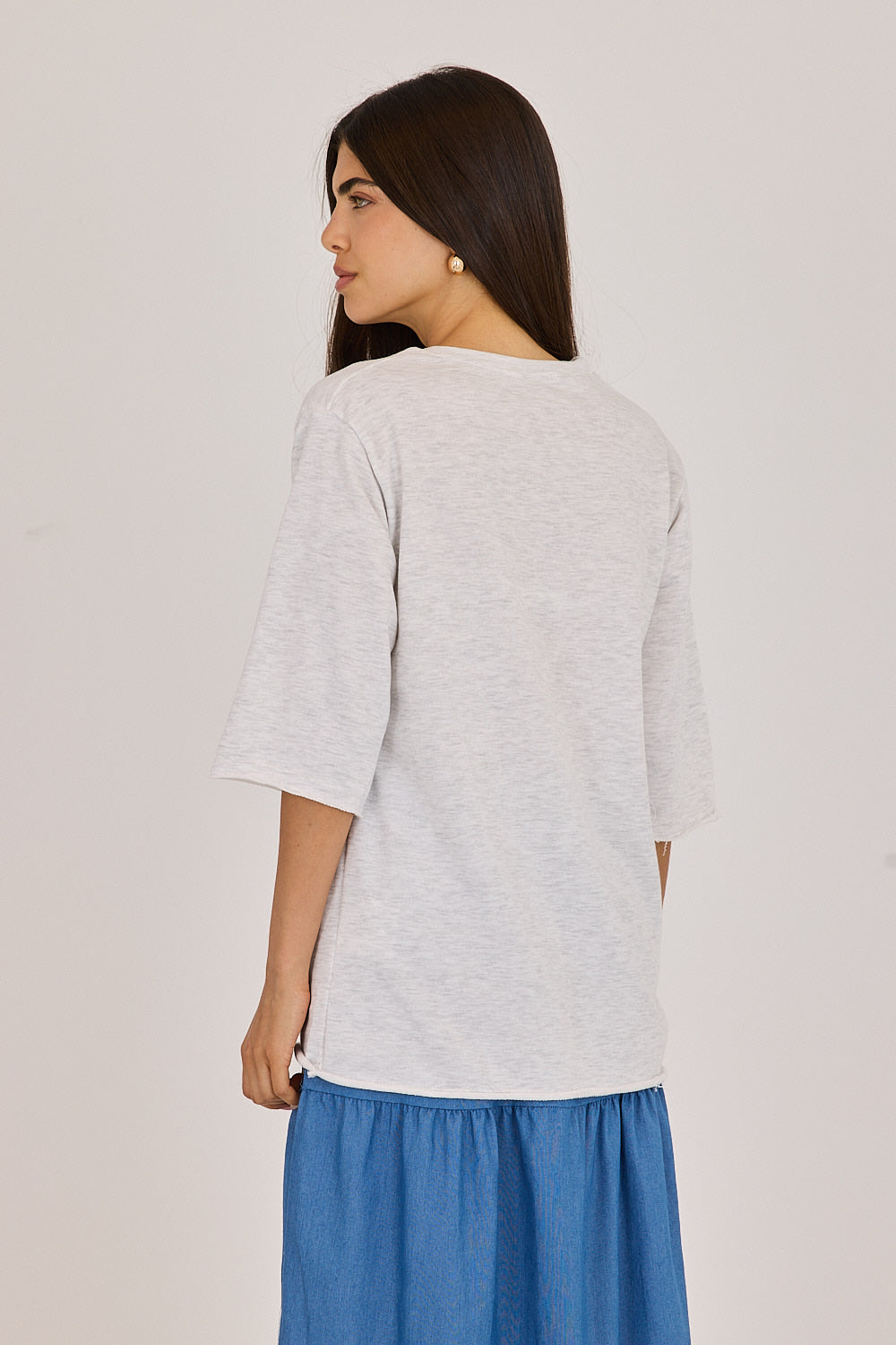 Oversized flat shirt