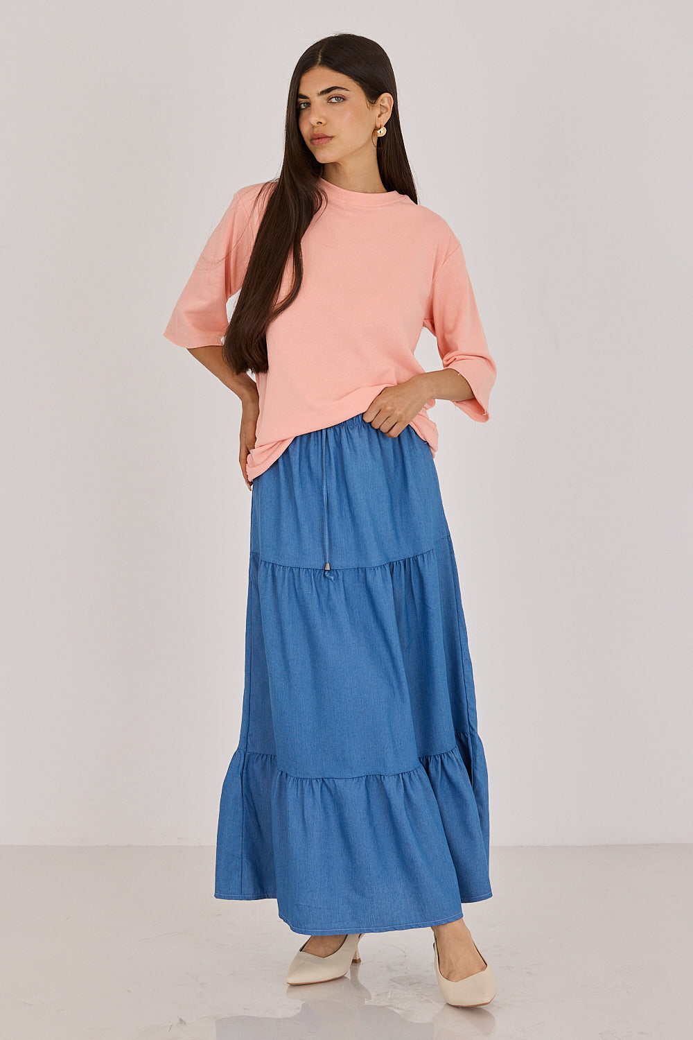 Oversized flat shirt