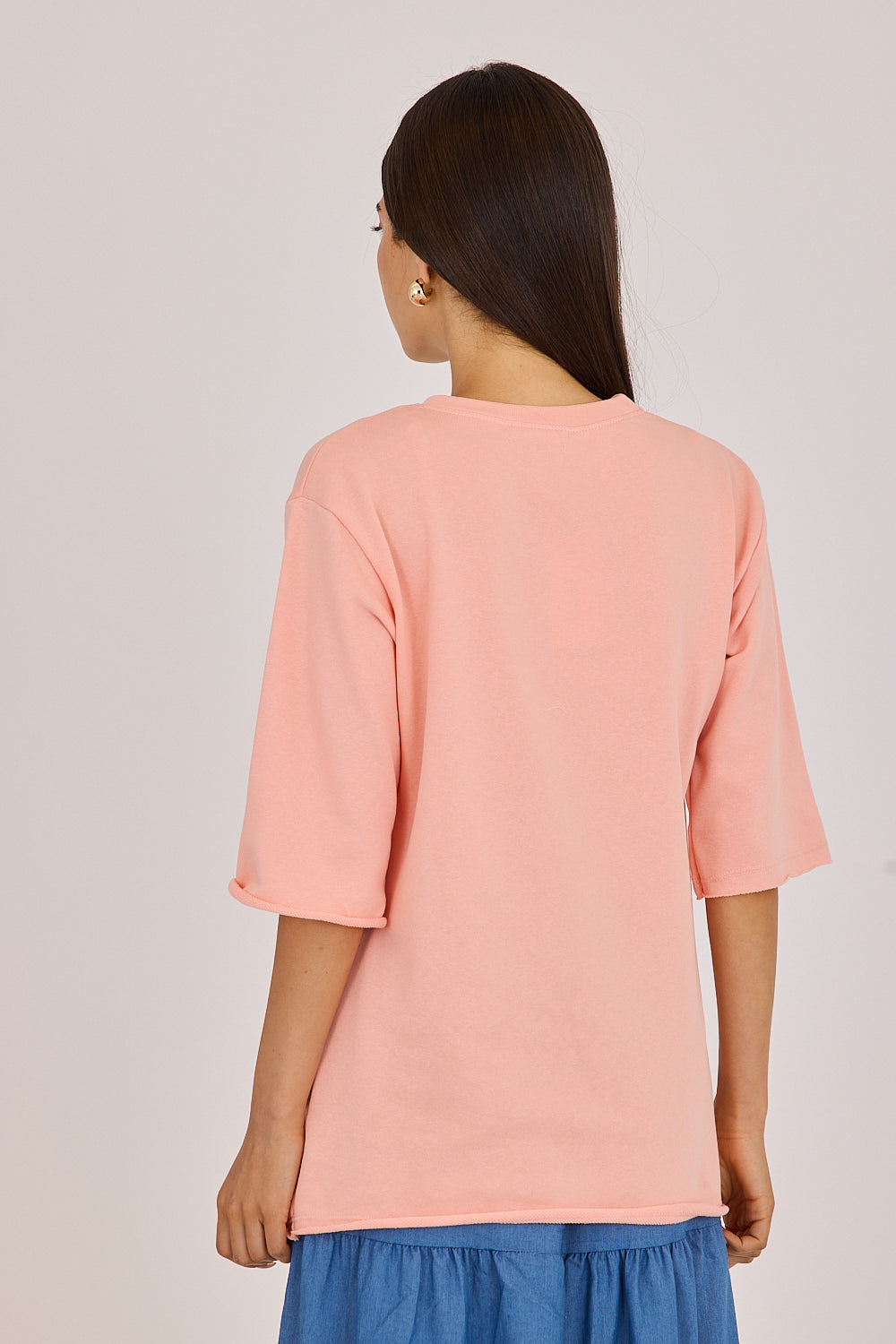 Oversized flat shirt