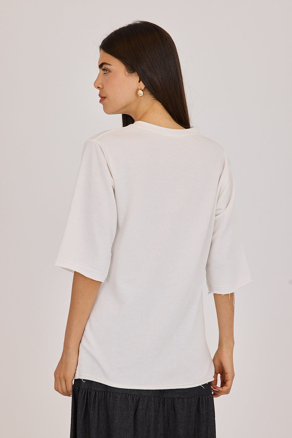 Oversized flat shirt