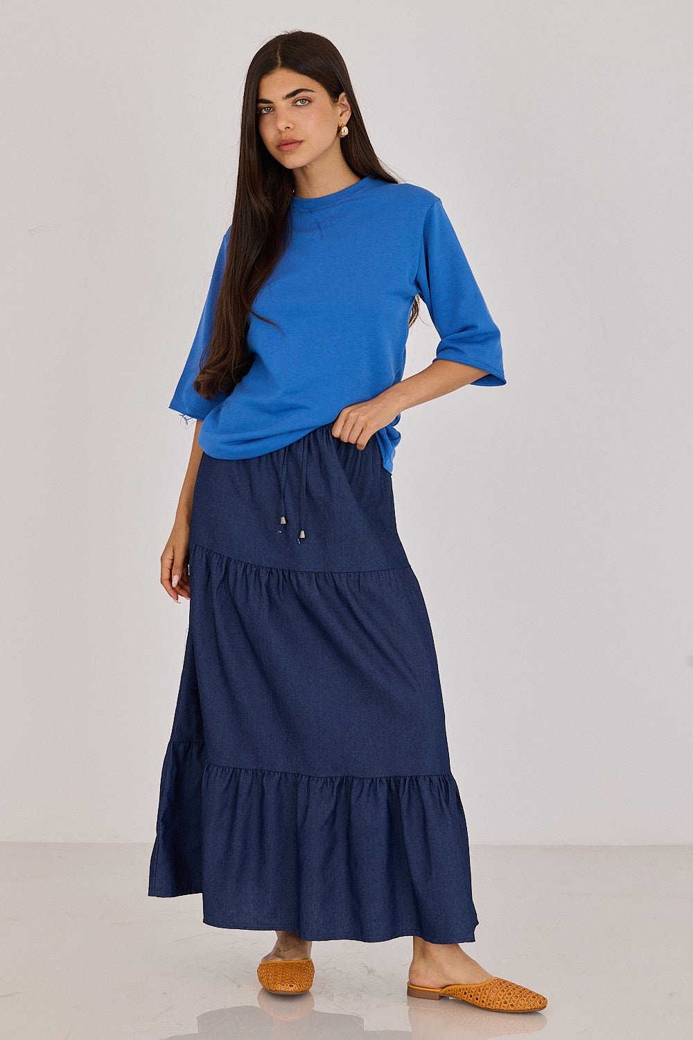 Oversized flat shirt