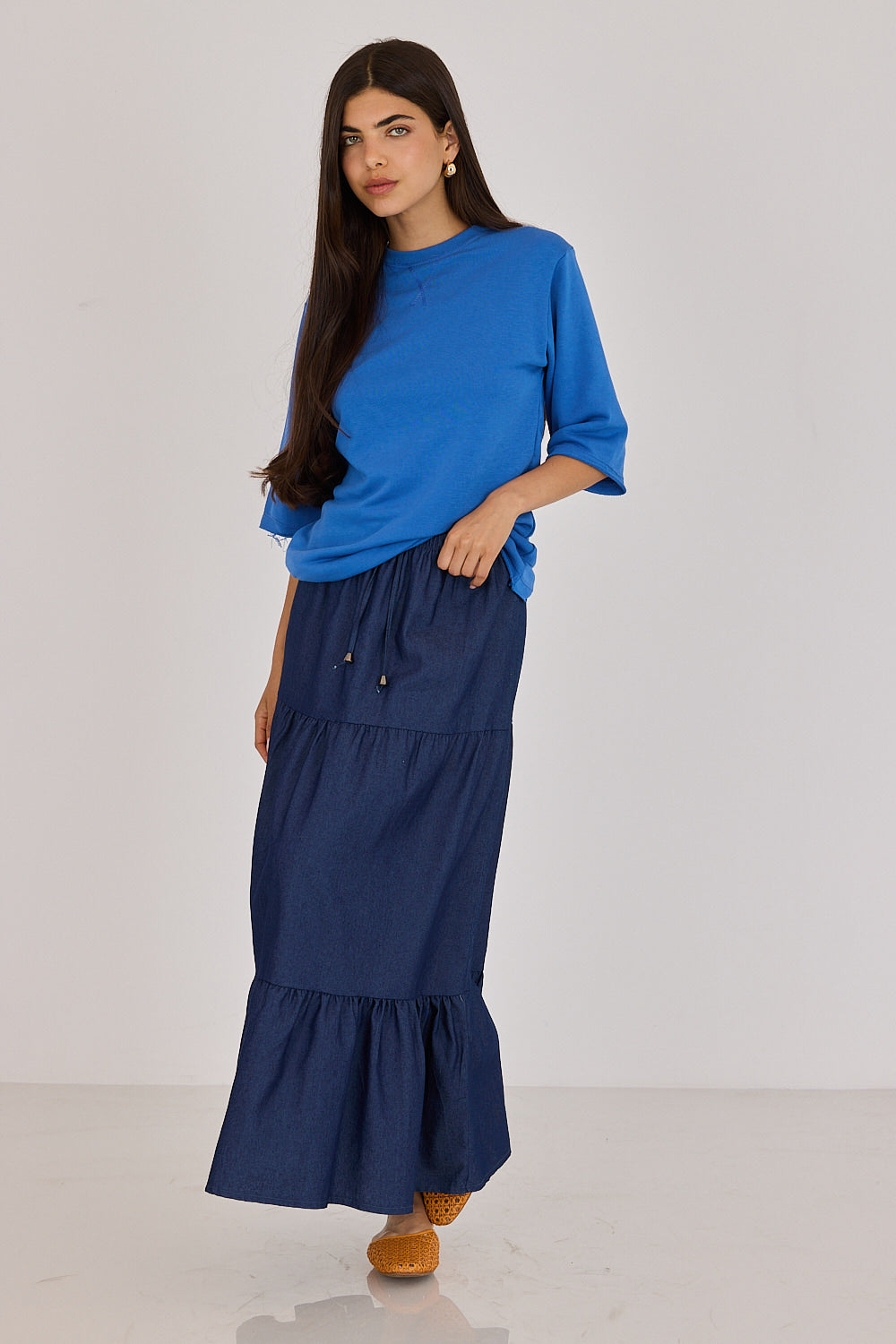 Oversized flat shirt
