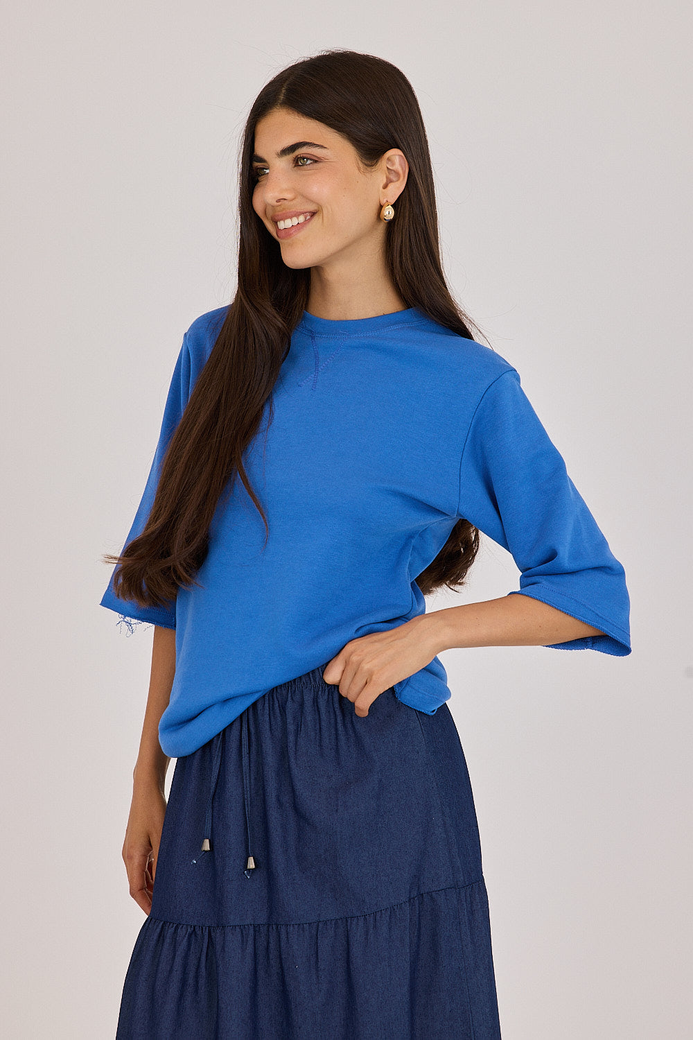 Oversized flat shirt