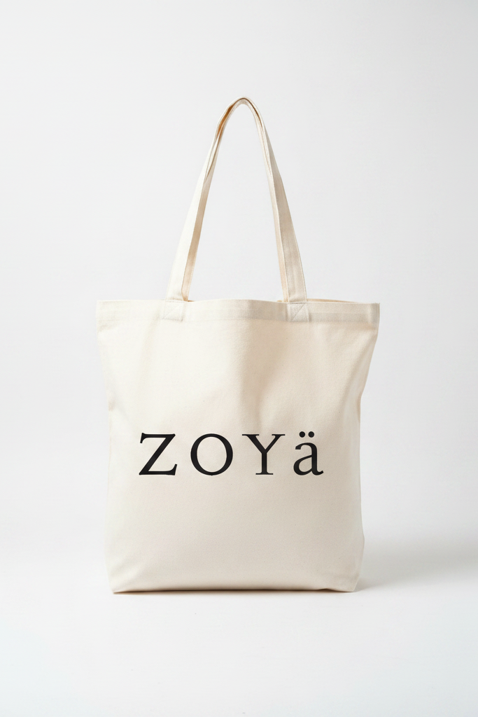 ZOYA Tote Bag with Correct Logo