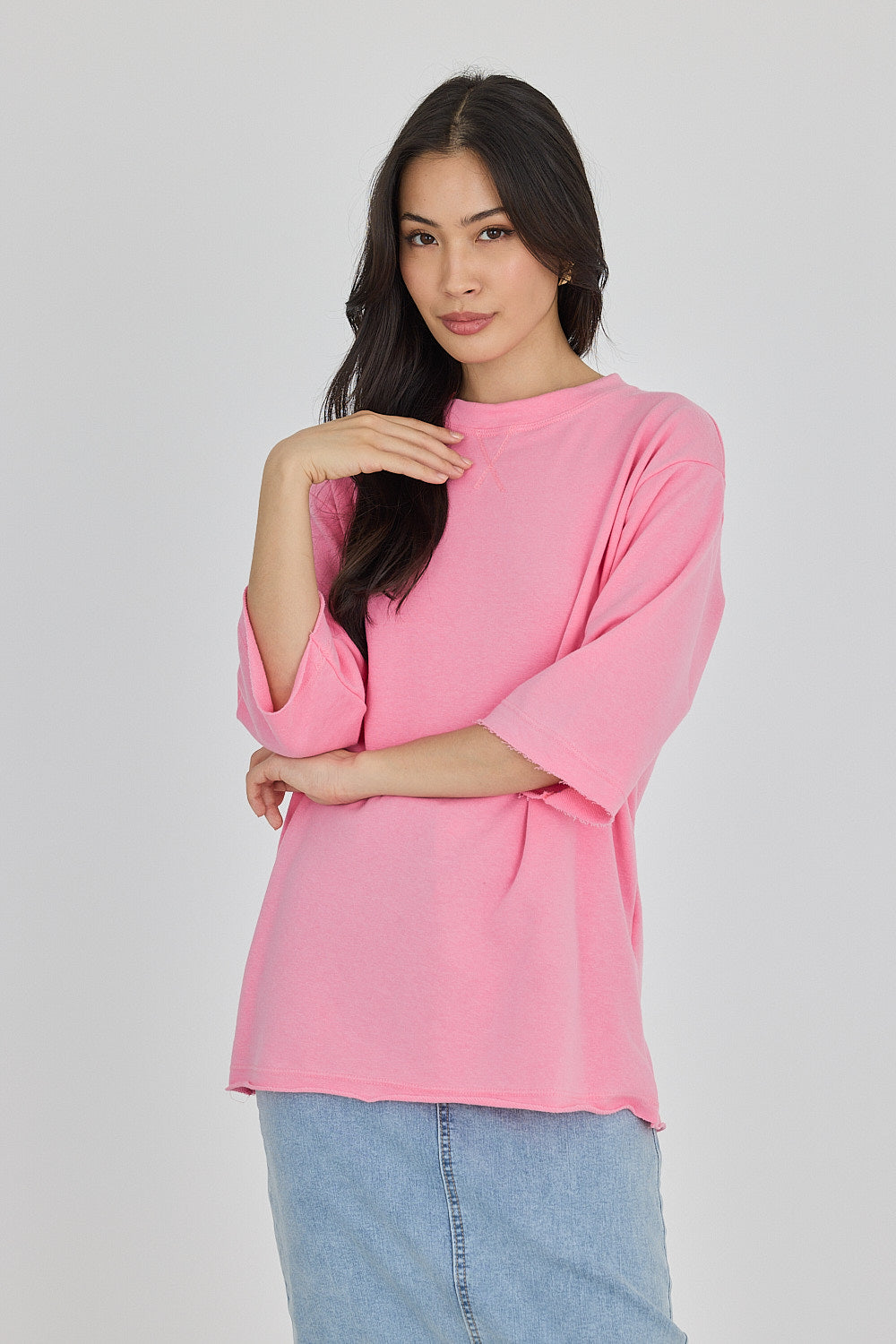 Oversized flat shirt