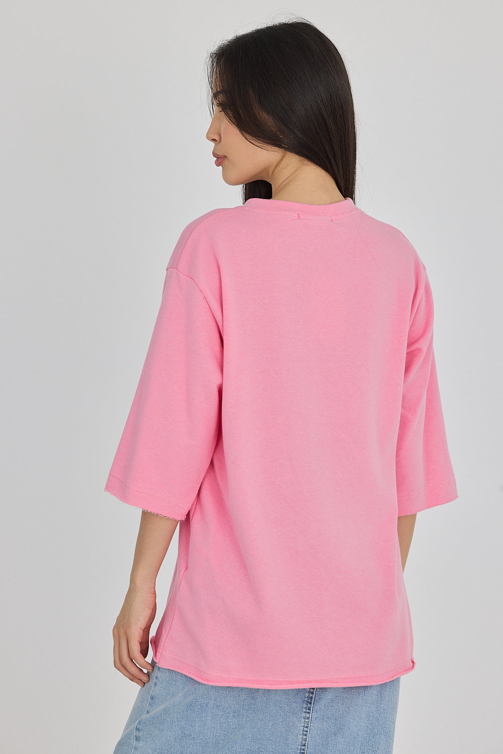 Oversized flat shirt