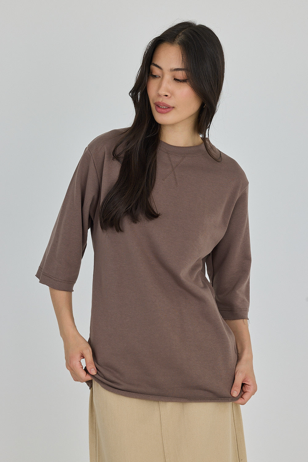 Oversized flat shirt