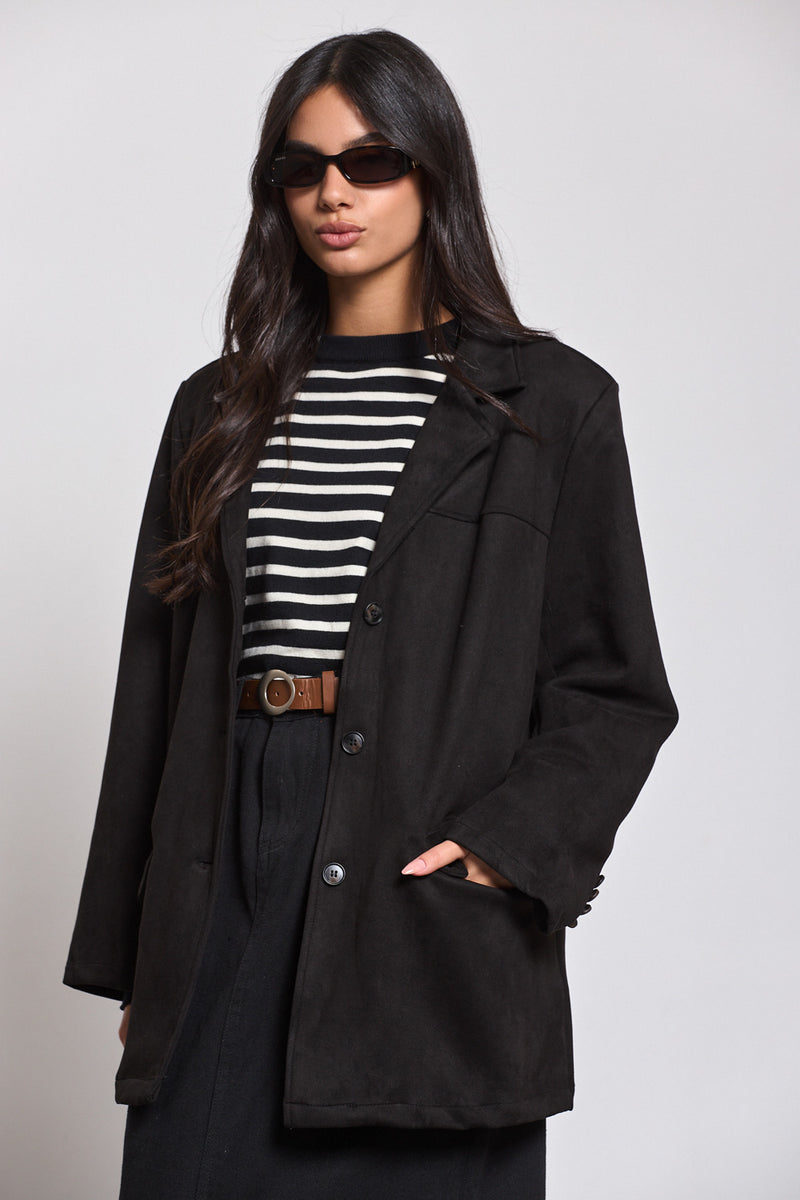 ג'קט בד קטיפה לארה