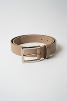 חגורה בז' מוקה