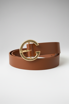 חגורה קאמל כהה