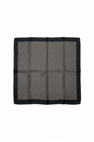 מטפחת משי שחורה