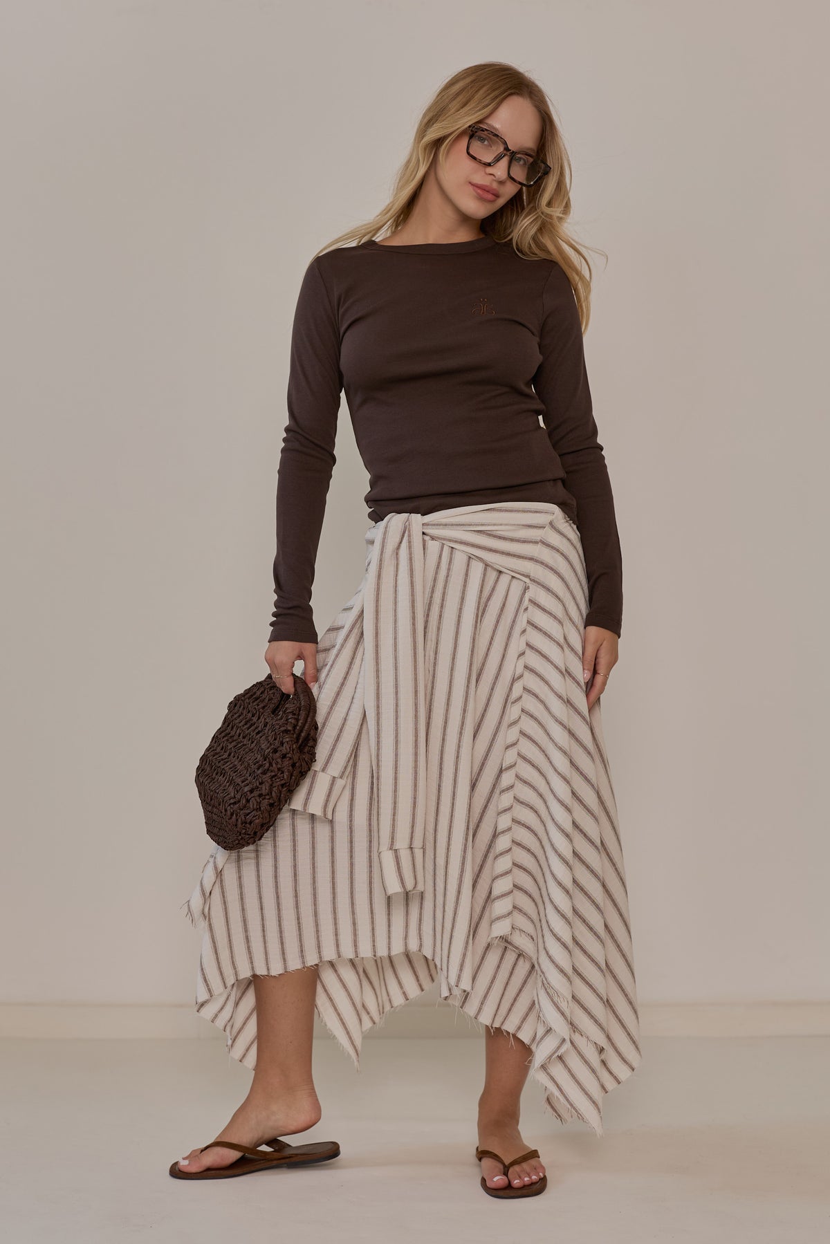 Neon maxi skirt