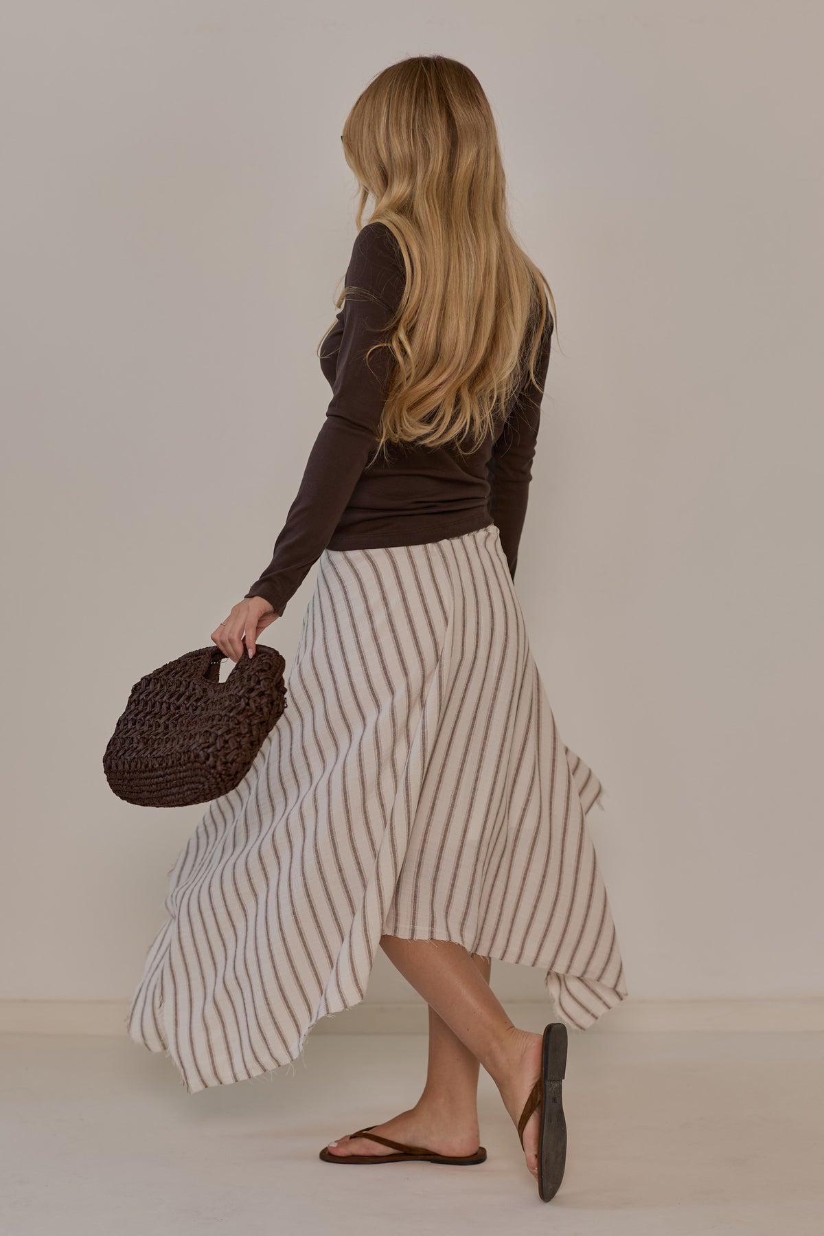 Neon maxi skirt