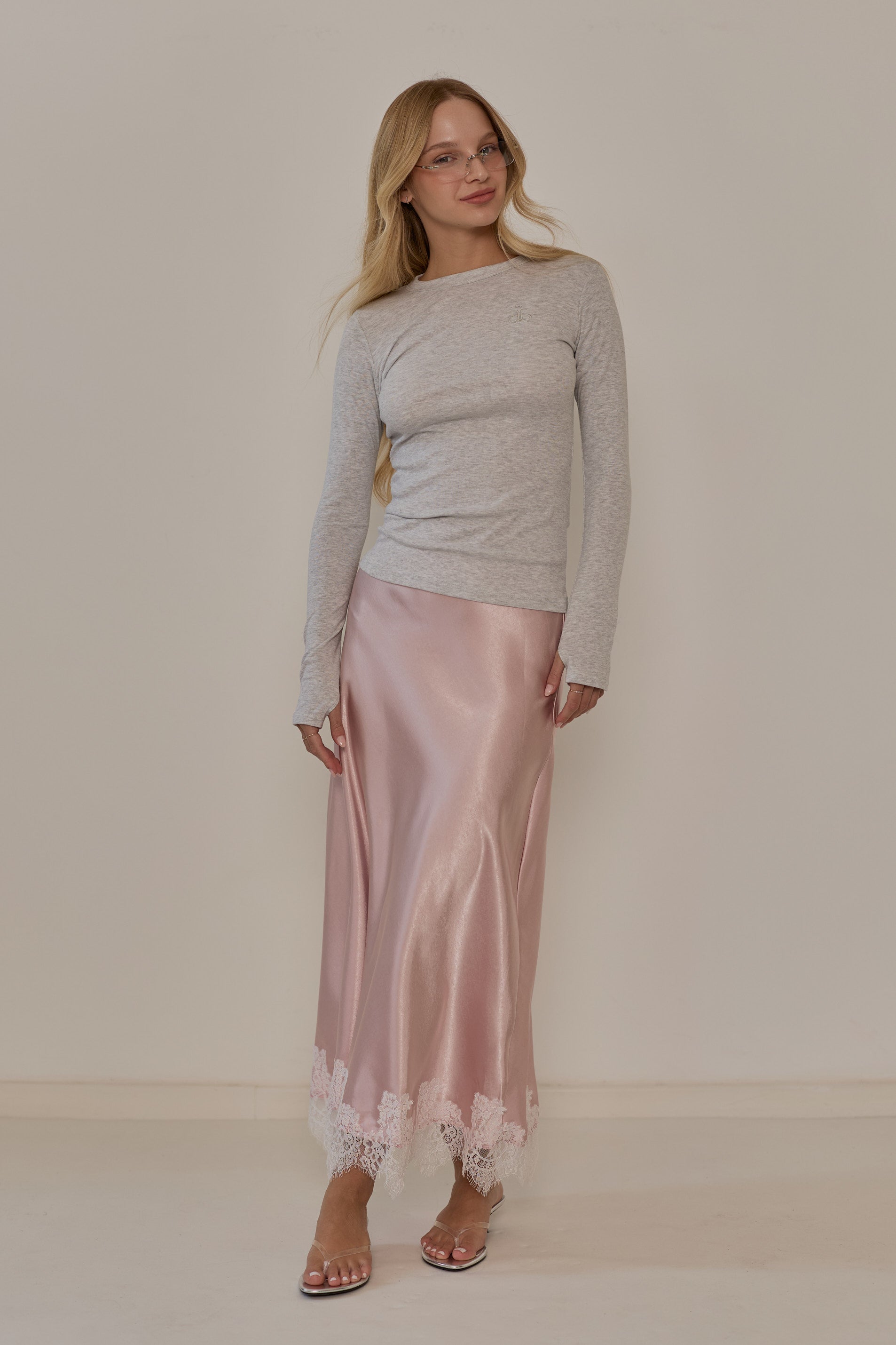 Neon maxi skirt
