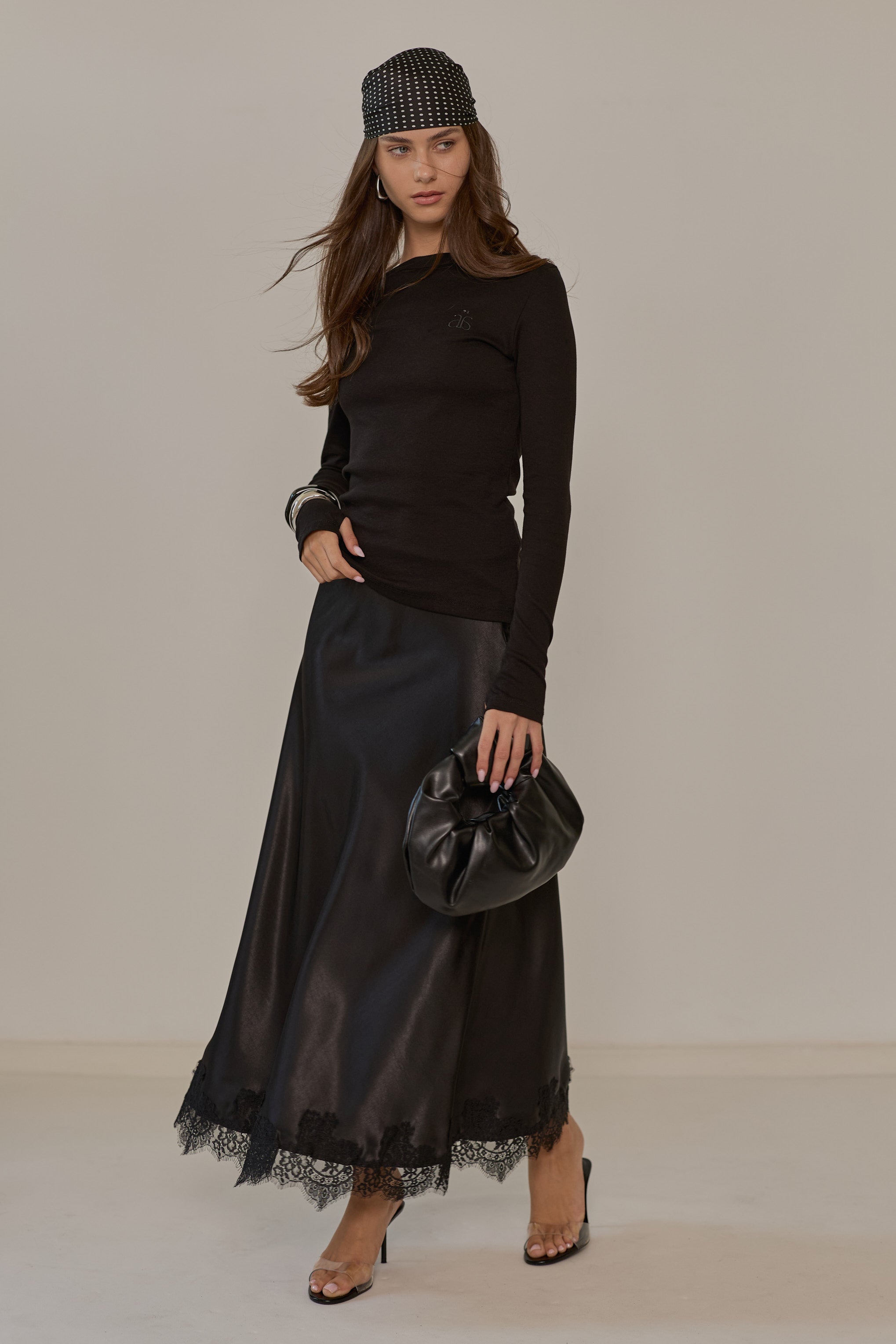 Neon maxi skirt
