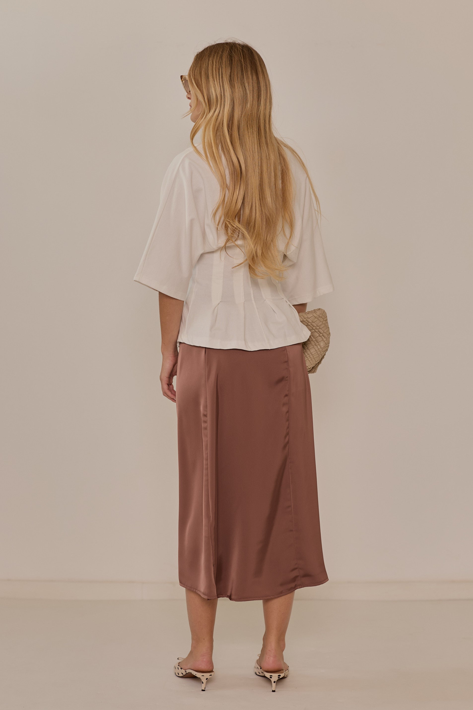 Neon maxi skirt