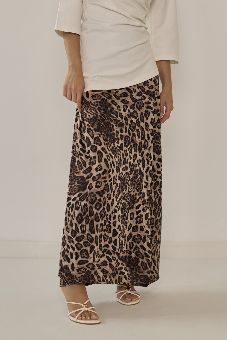 Neon maxi skirt