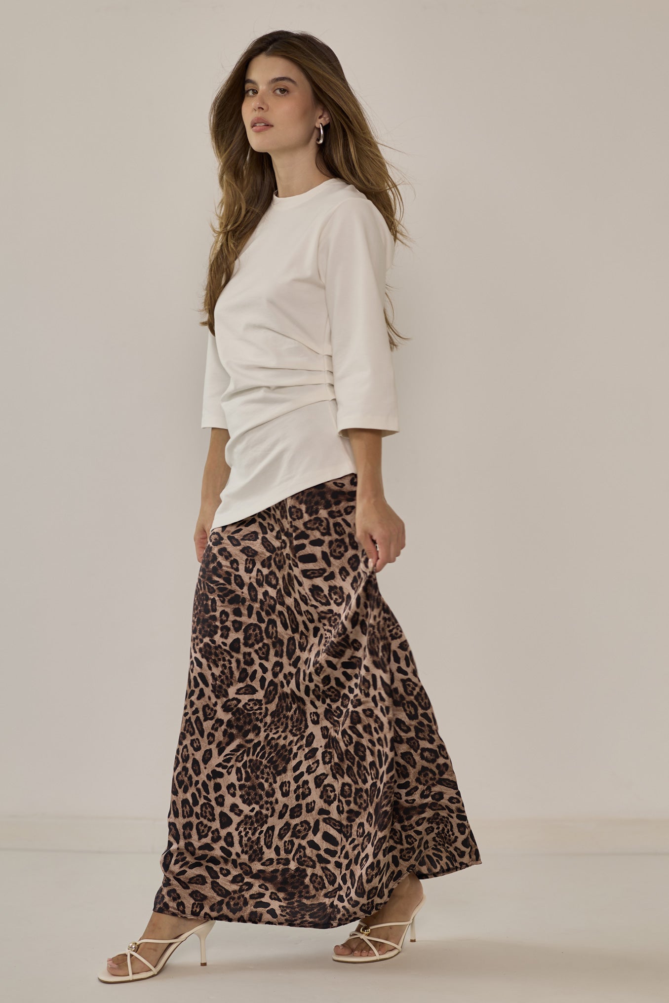 Neon maxi skirt