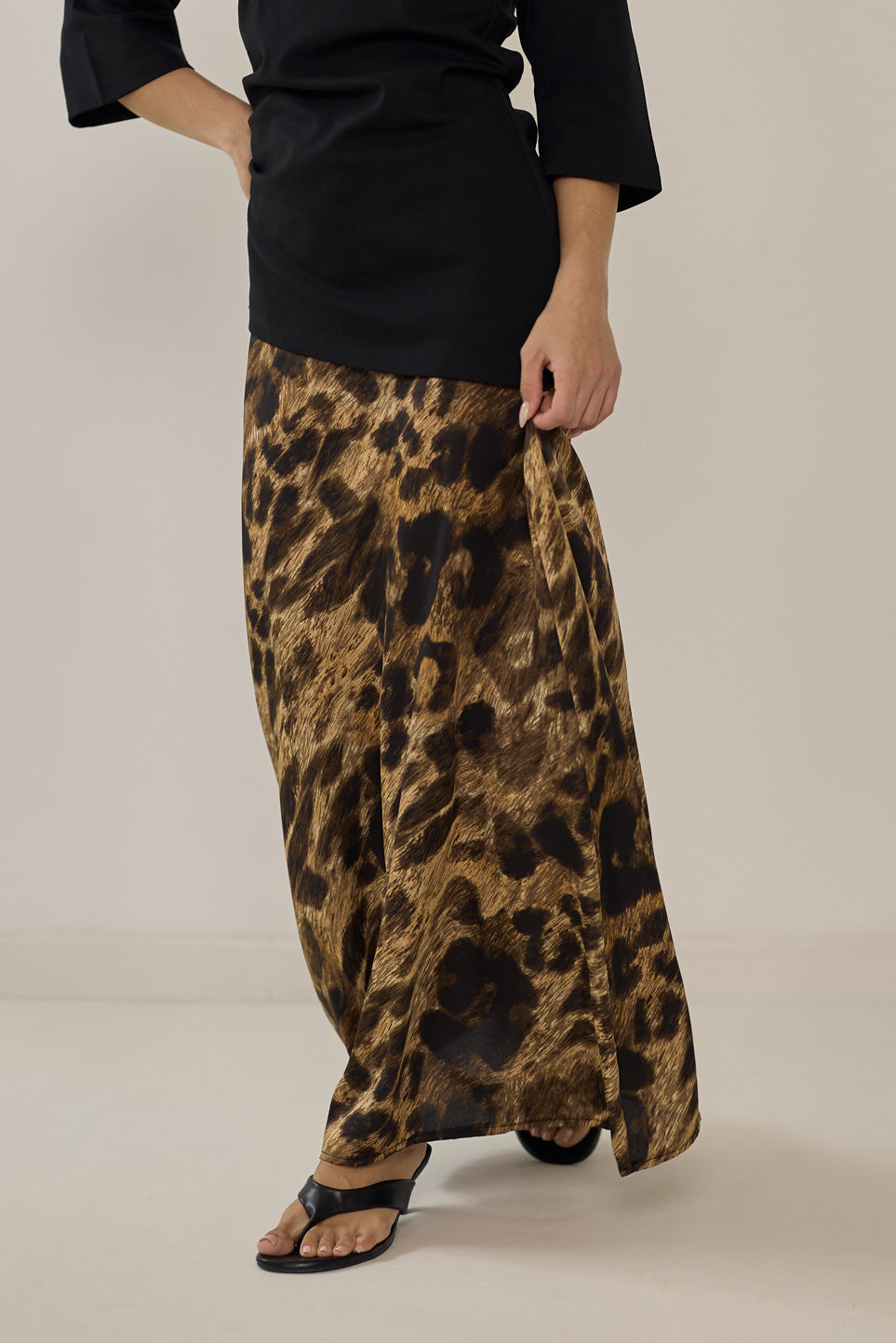 Neon maxi skirt