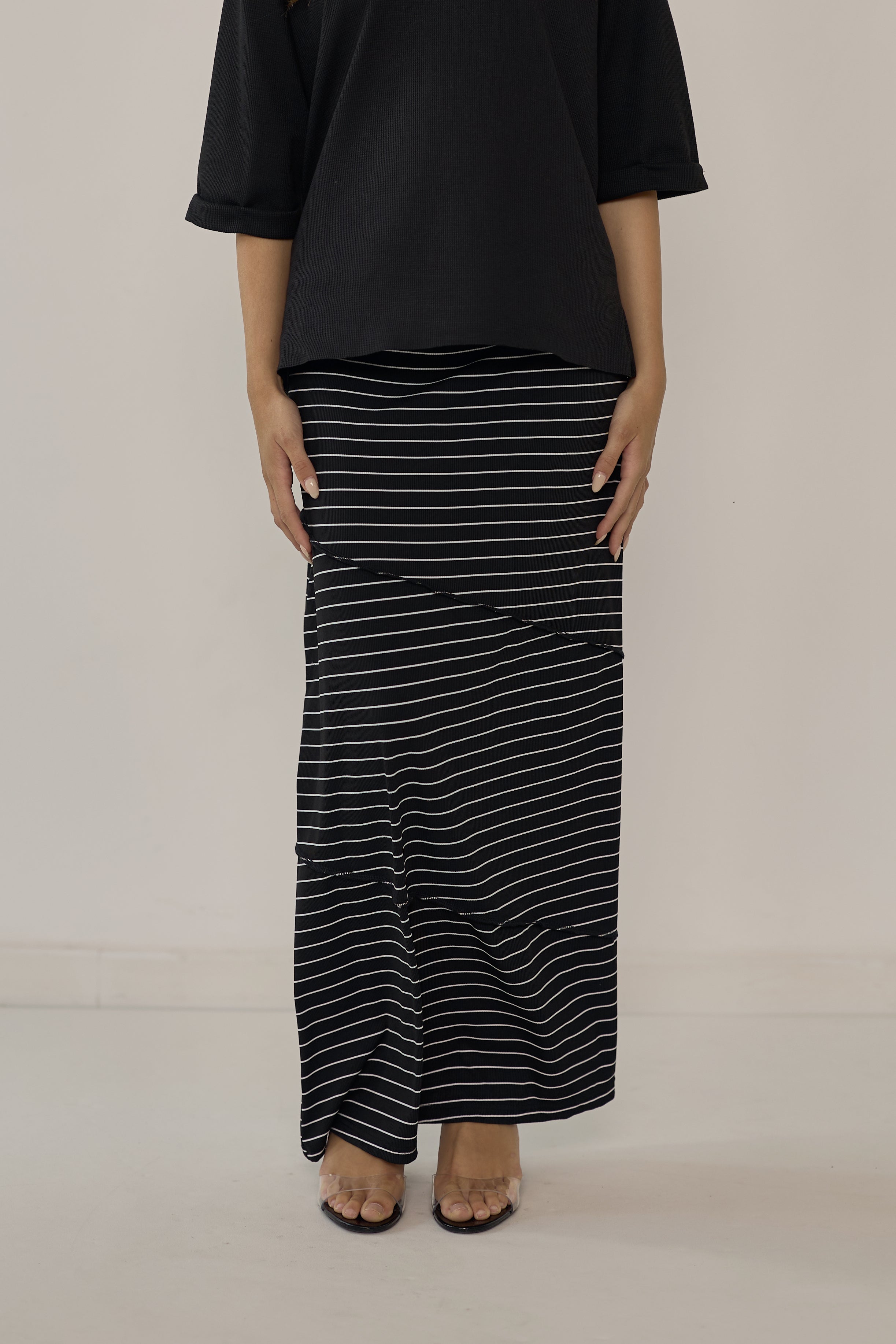 Neon maxi skirt