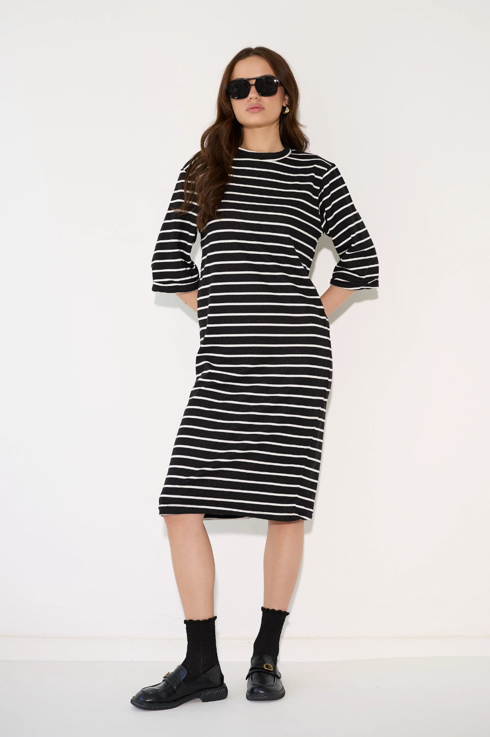 Striped single dress 25