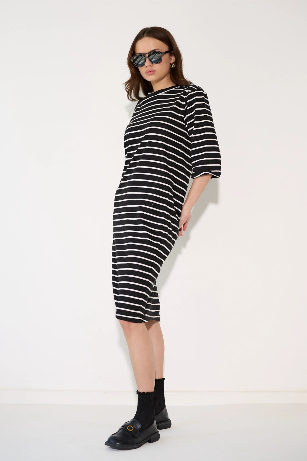Striped single dress 25