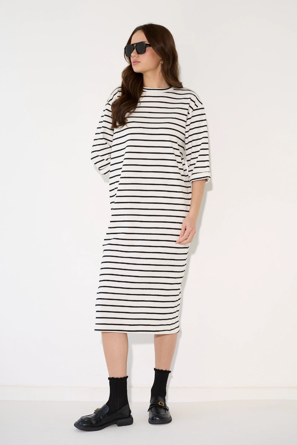 Striped single dress 25