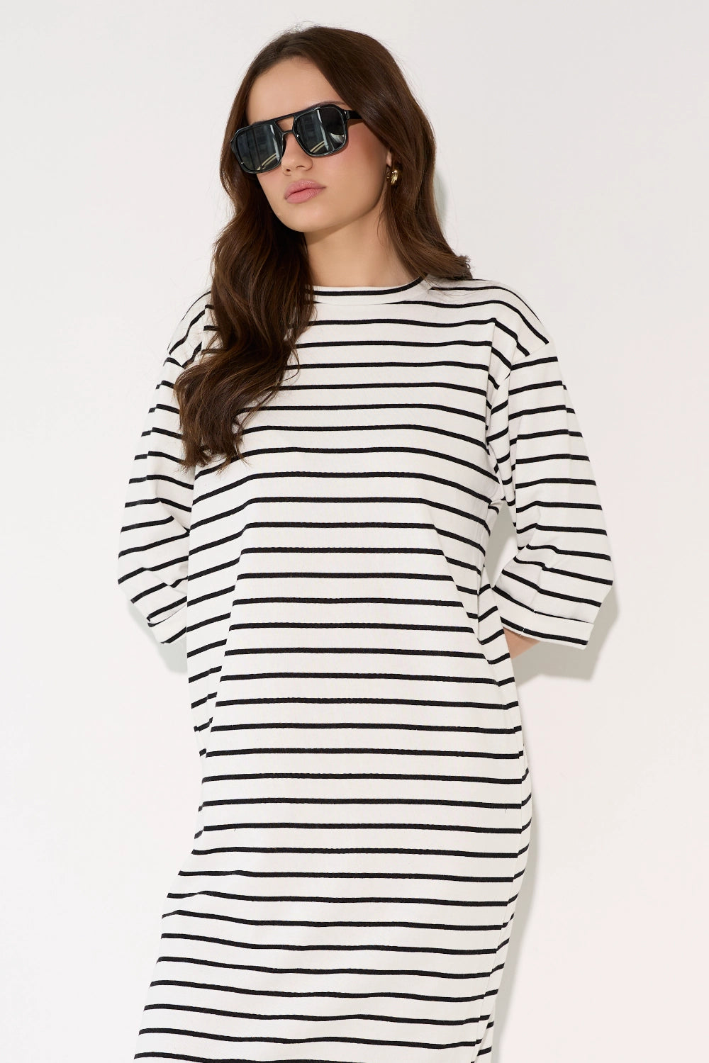 Striped single dress 25