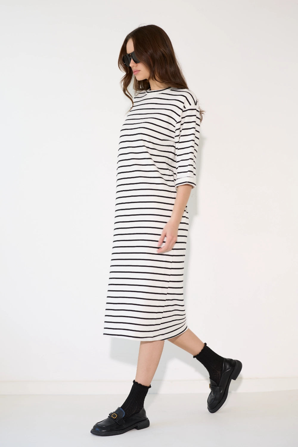 Striped single dress 25
