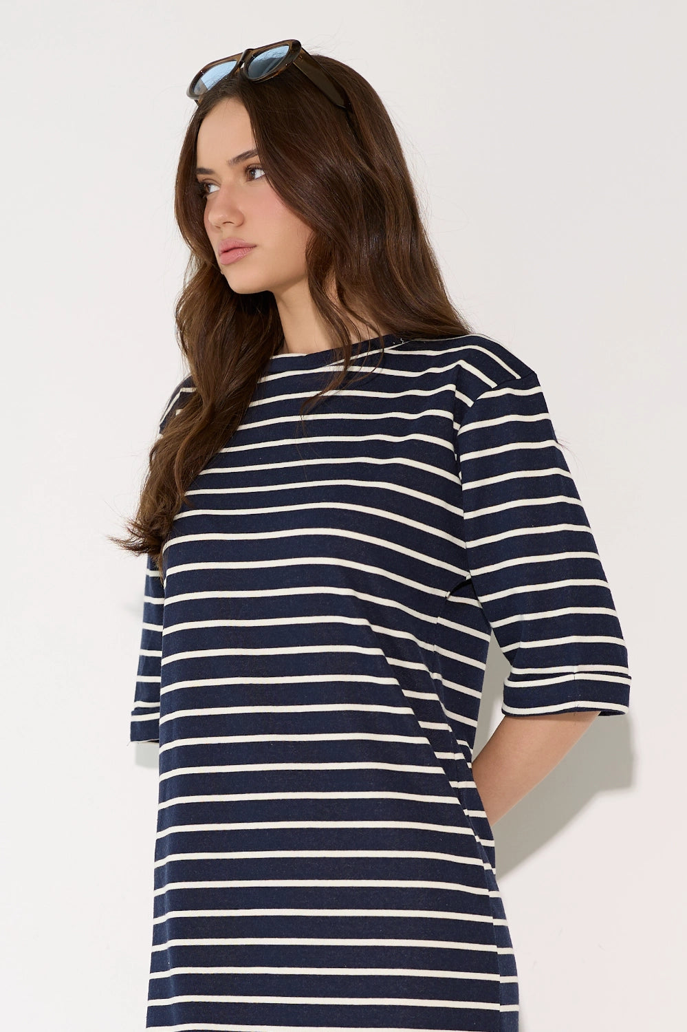 Striped single dress 25