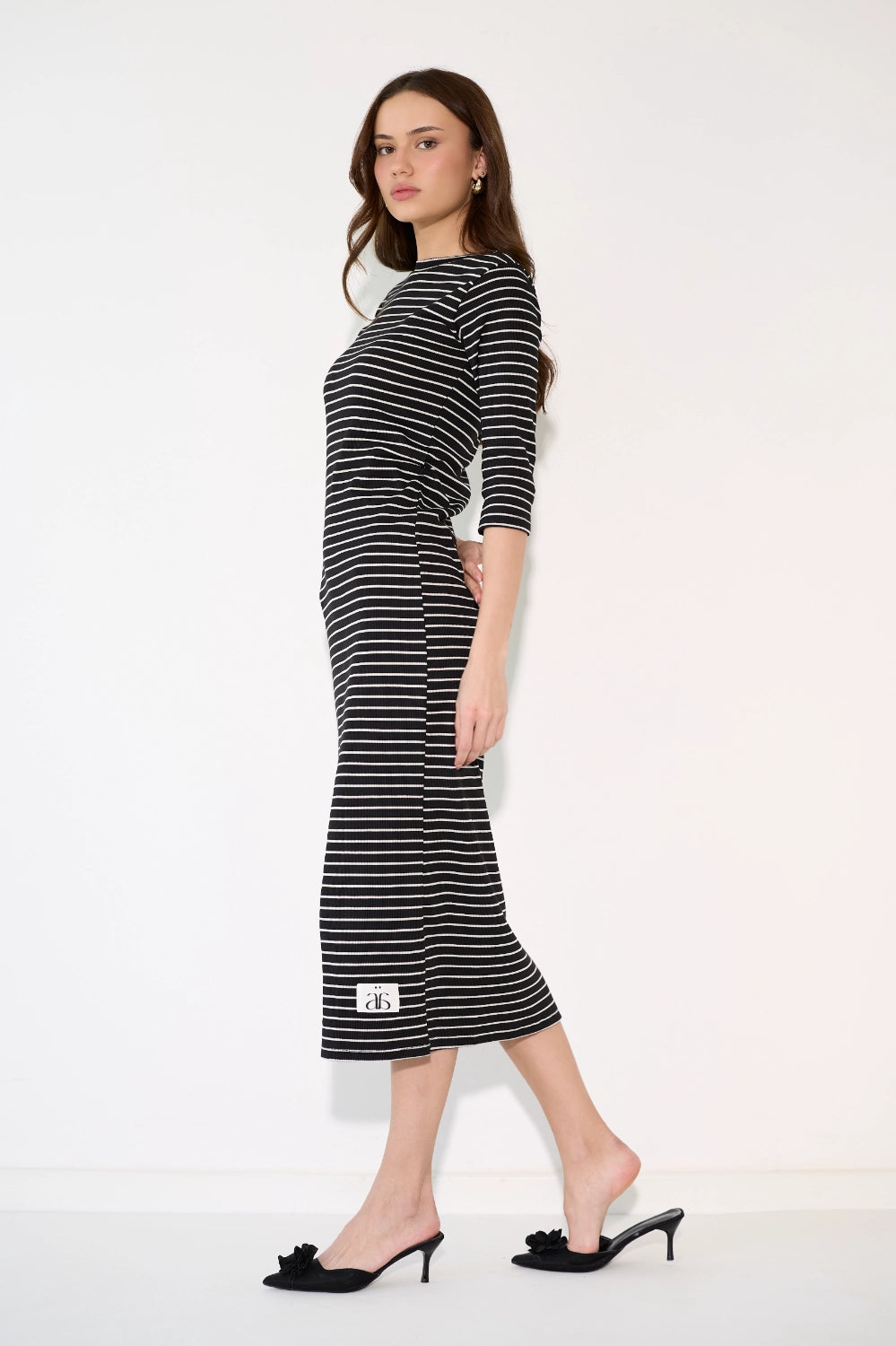 Striped single dress 25