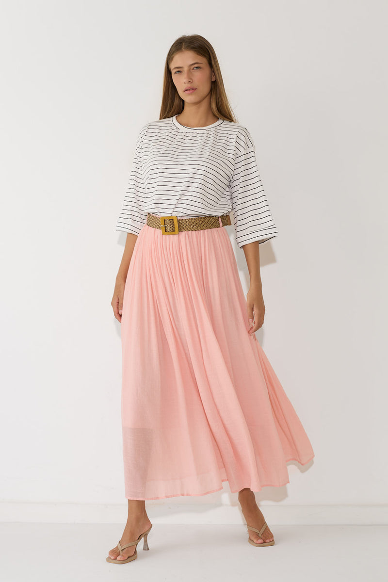 חצאית שיפון לין