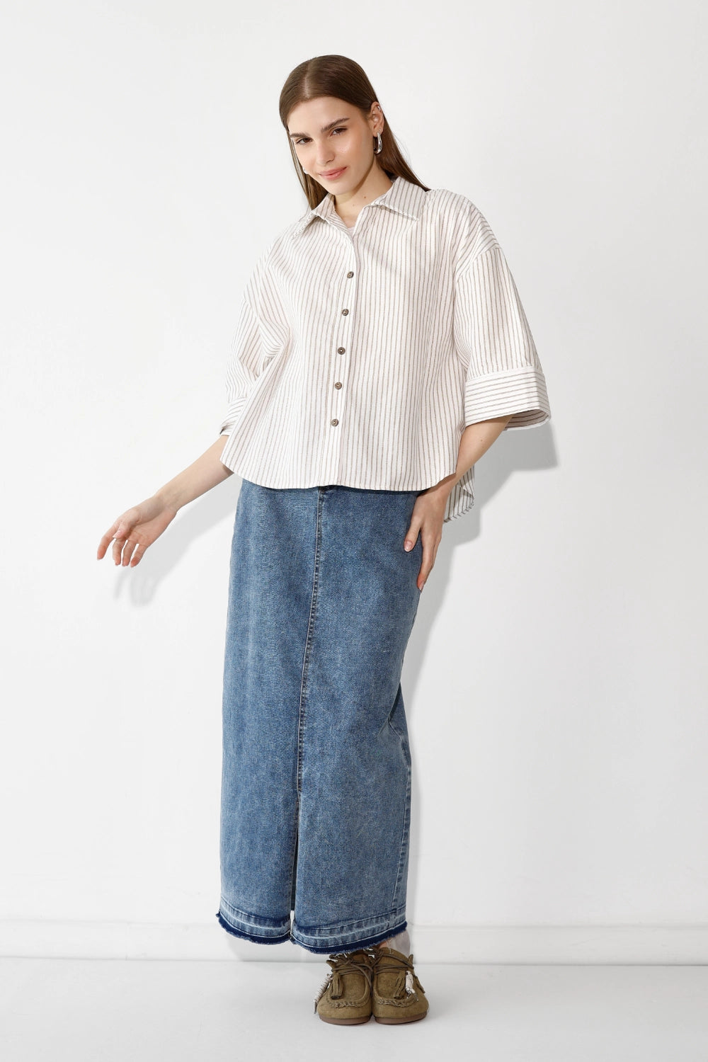 Striped Linui shirt