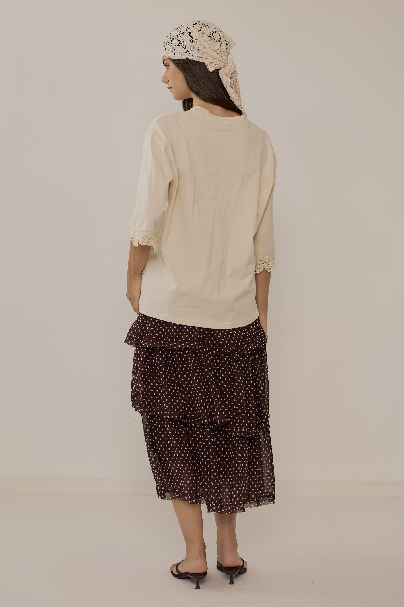 Plain scarf