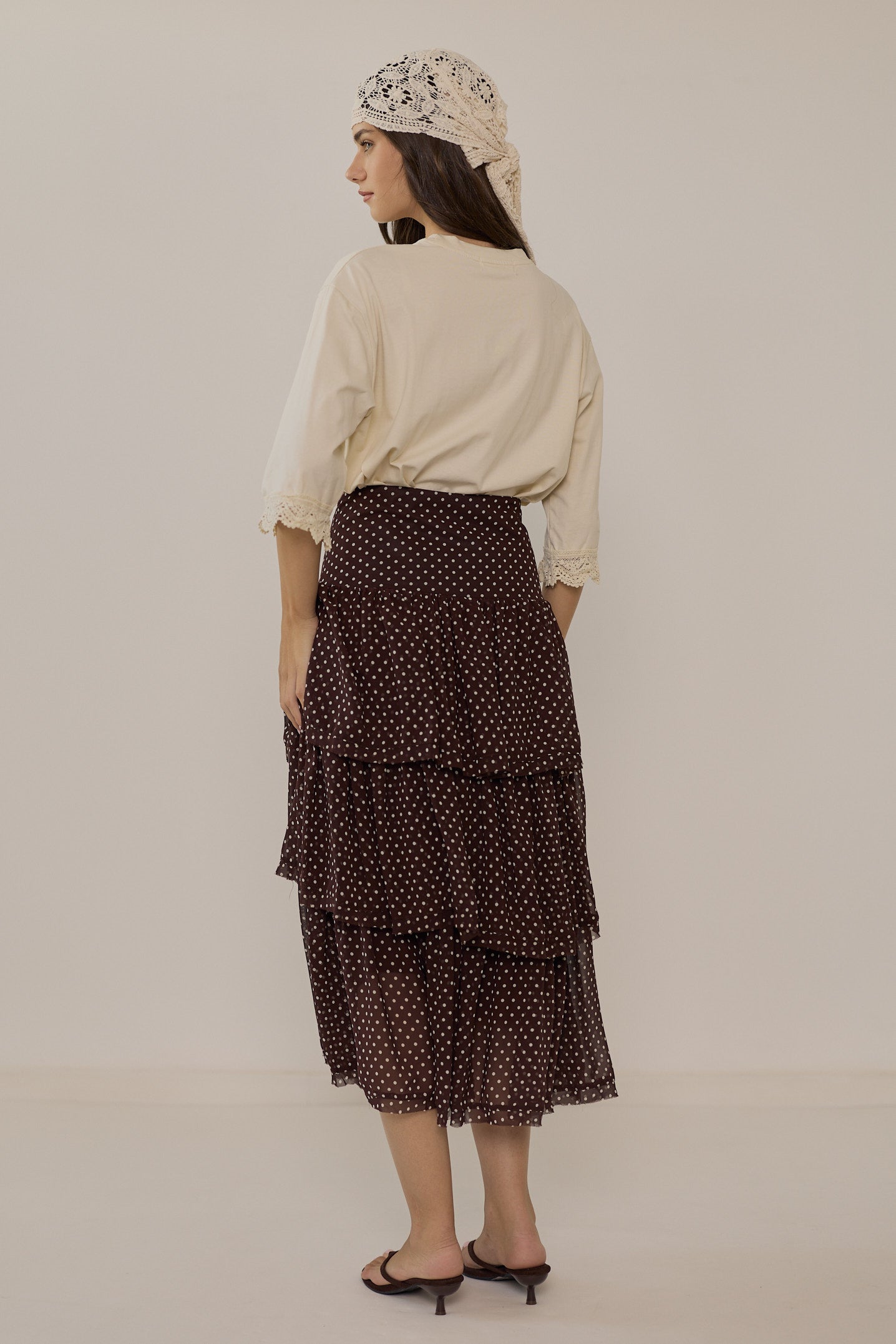 Neon maxi skirt