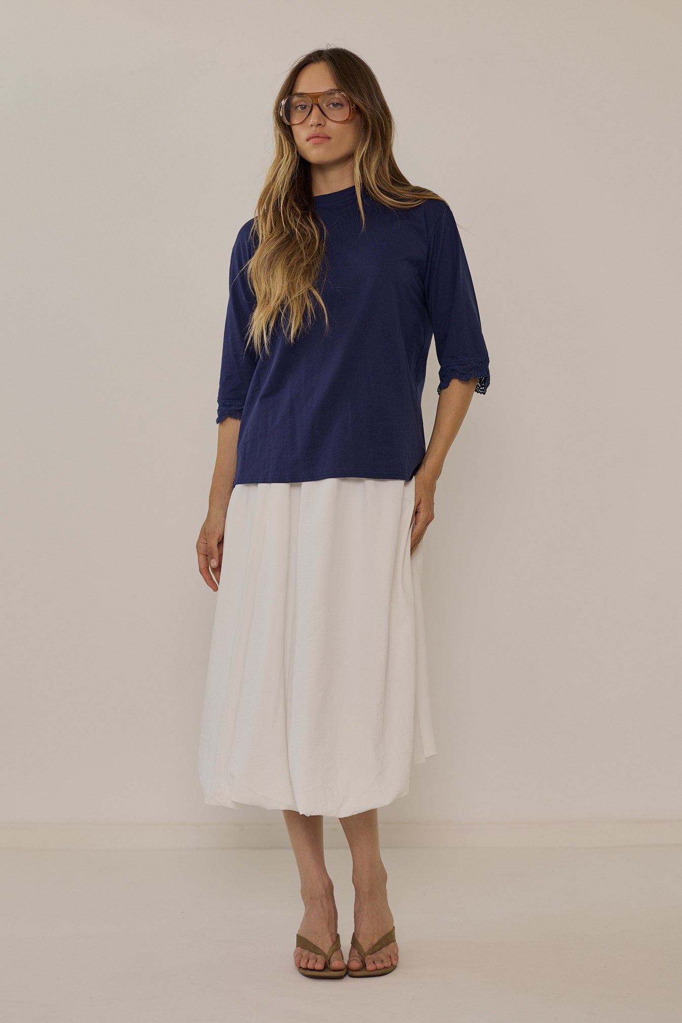 Neon maxi skirt