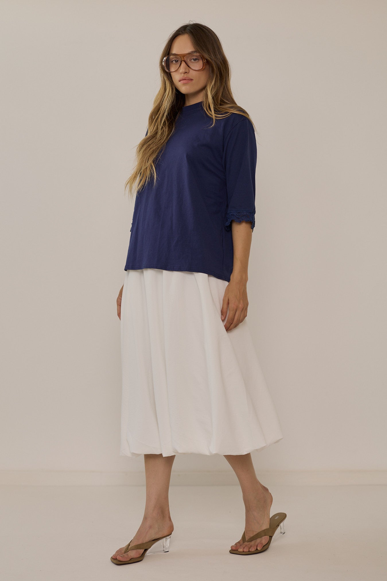 Neon maxi skirt