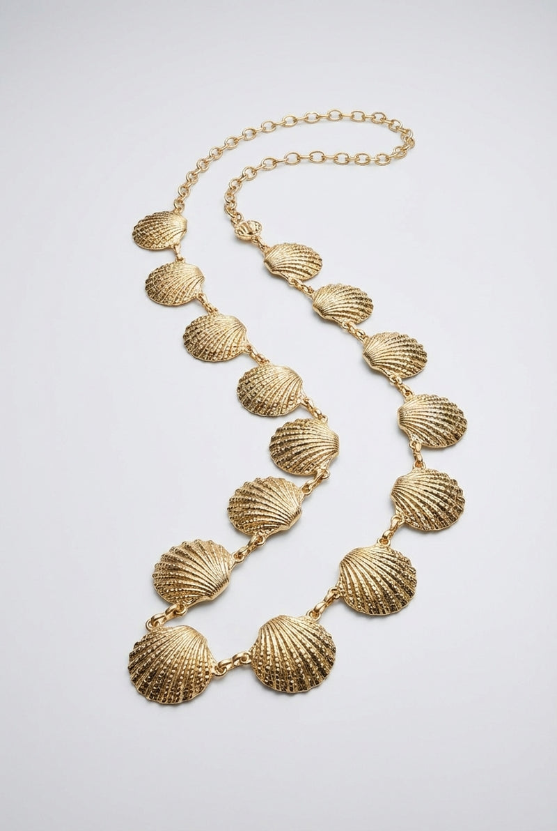 חגורת שרשרת צדפים