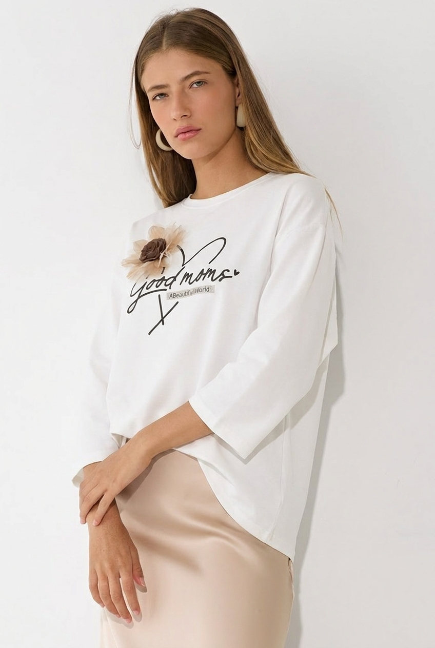 Embroidered Soli Shirt