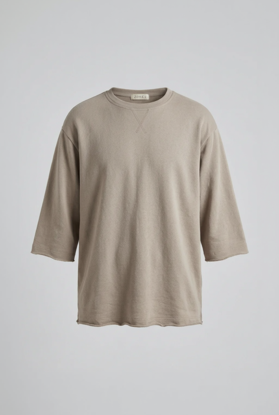 חולצה אוברסייז פלאט לוק איקס