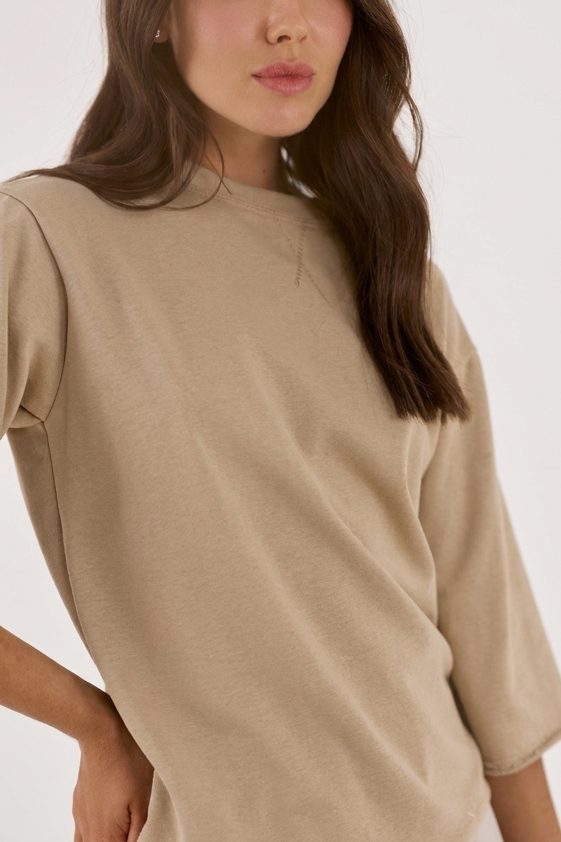 Oversized flat shirt