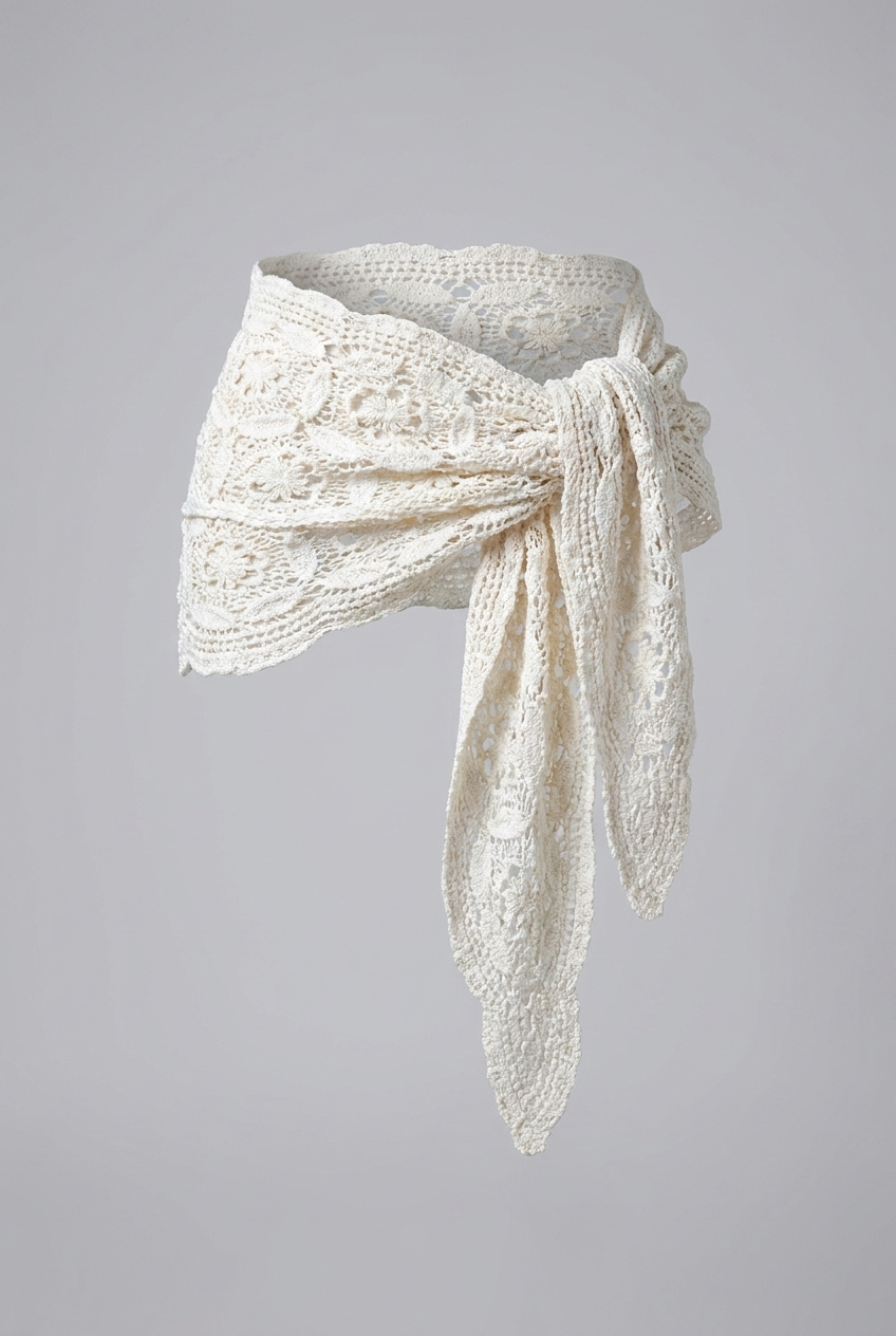 Plain scarf