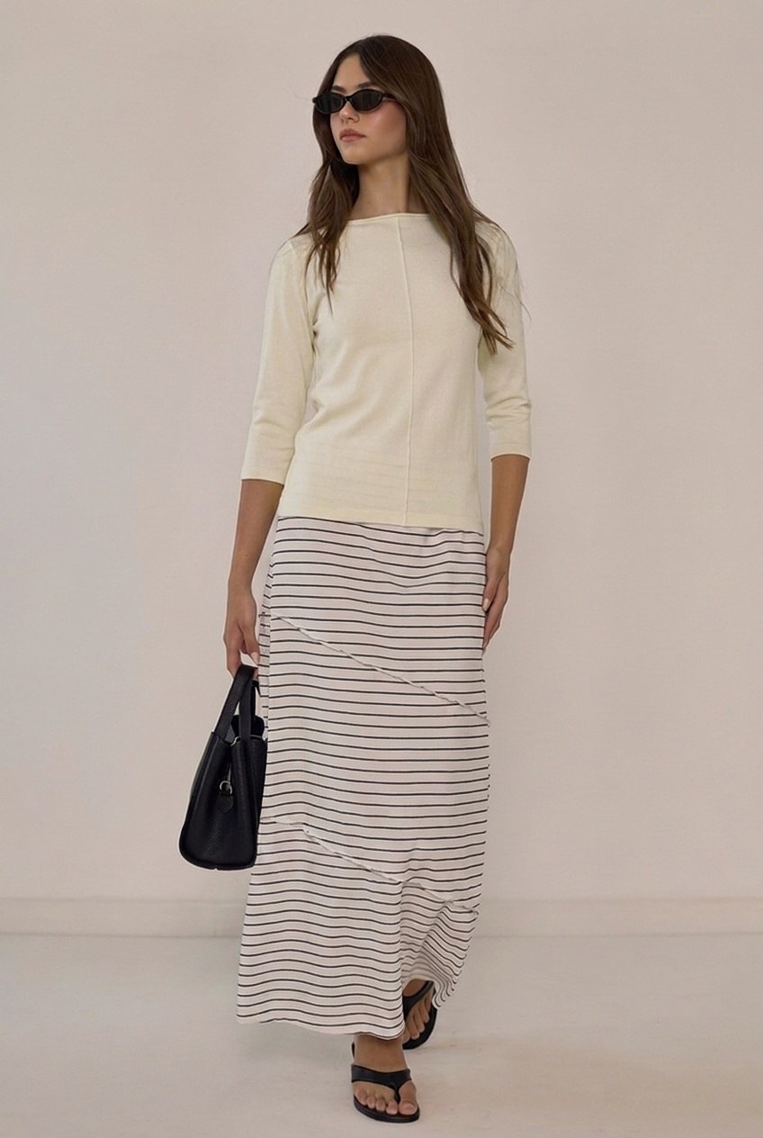 Neon maxi skirt