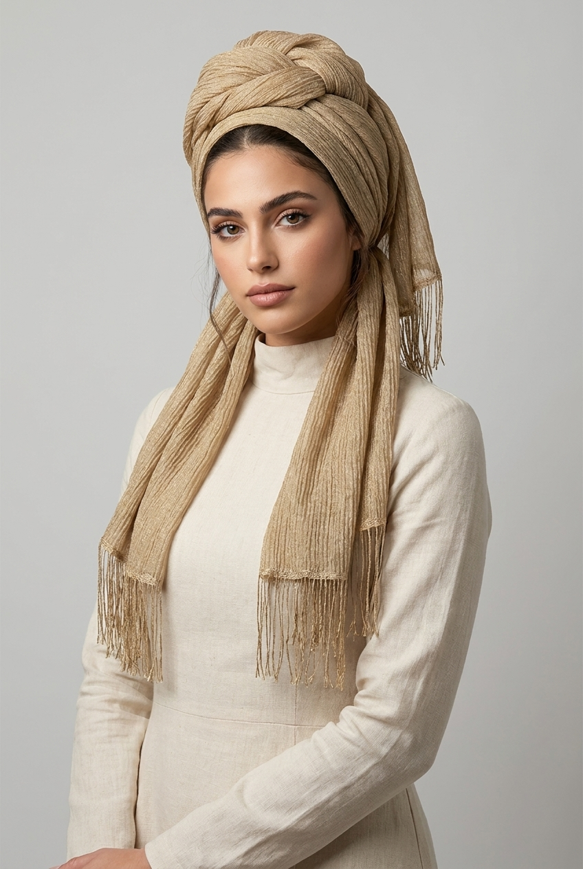 Plain scarf