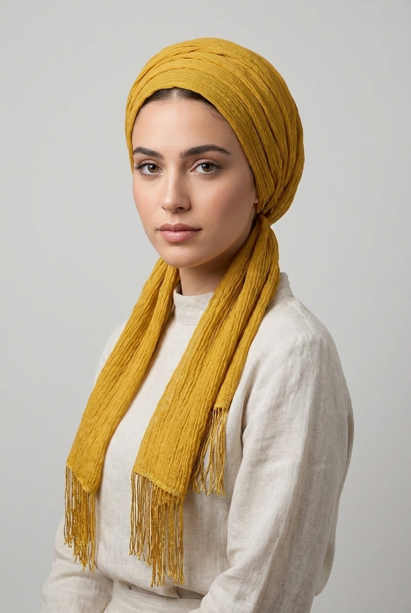 Plain scarf
