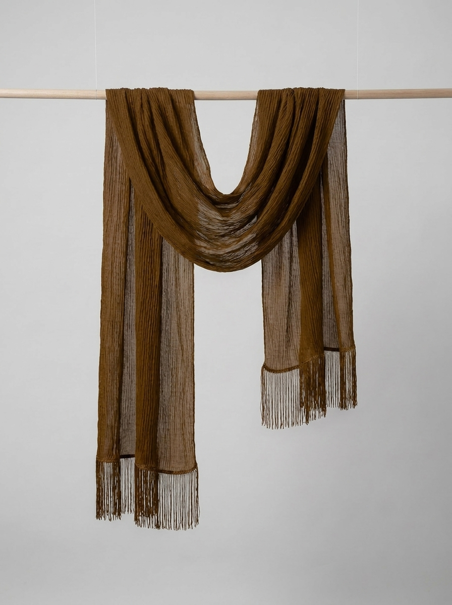 Plain scarf